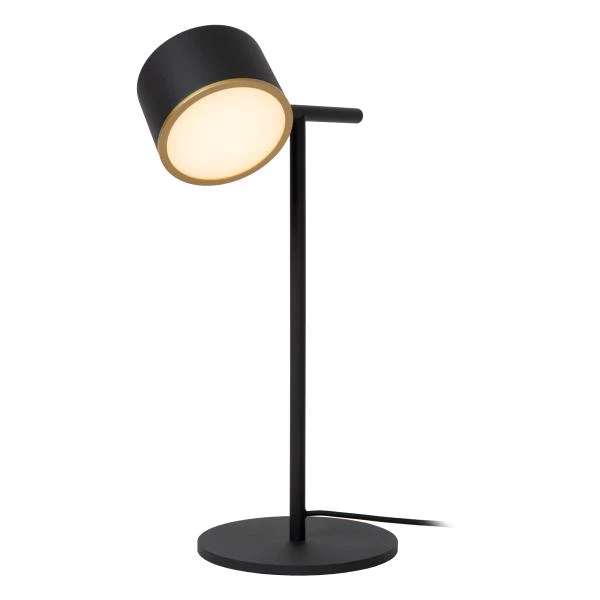 Lucide GIAN - Table lamp - LED Dim. - 1x9W 2700K - Black - detail 3